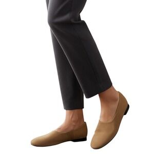 PREVIEW COLLECTION by DSW Women's Hepburn Tan Suede Ballet‎ Flats Shoes 10M